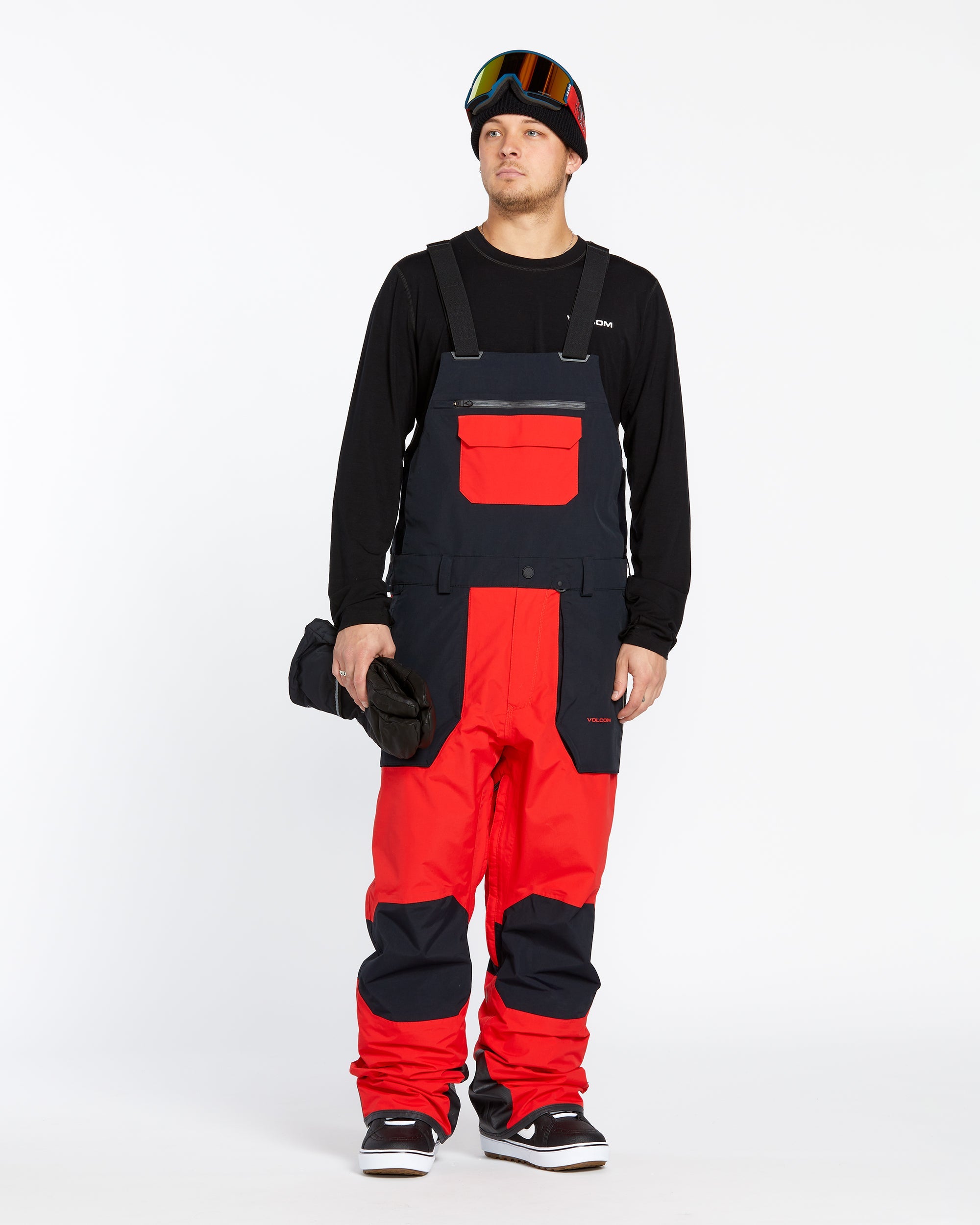 RAIN GORE-TEX BIB OVERALL - CRIMSON – Volcom Japan