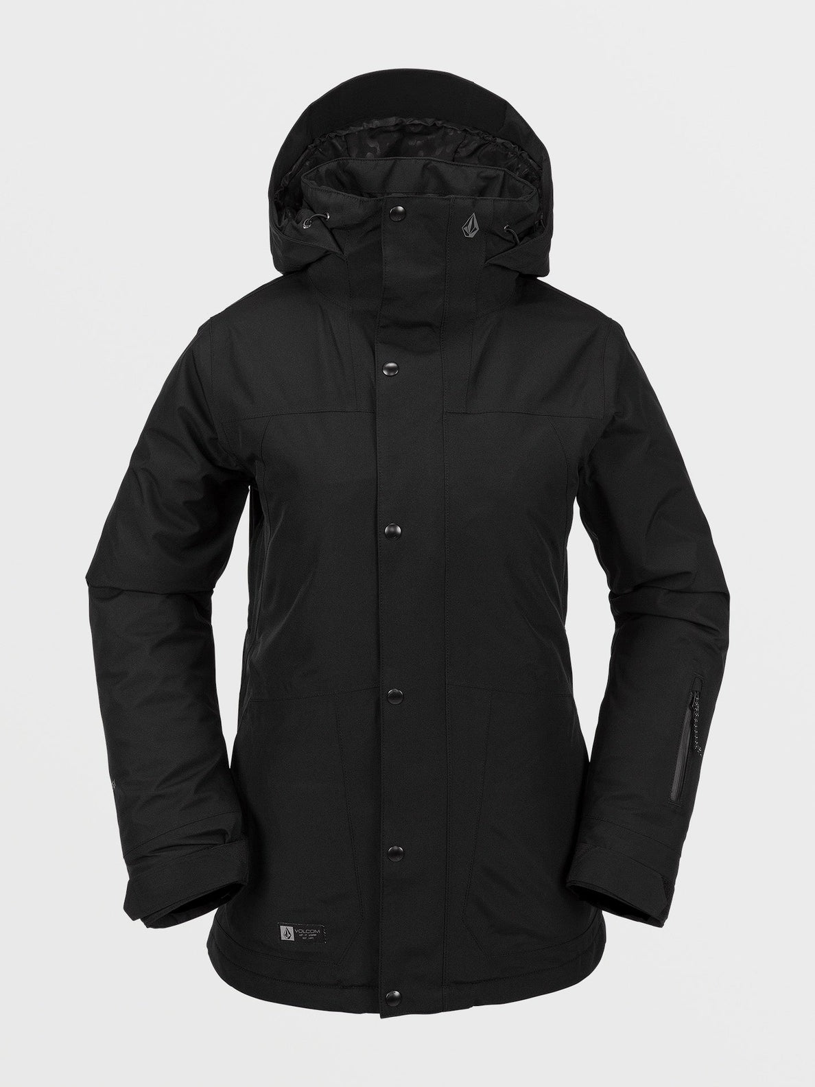 Womens Ell Insulated Gore-Tex Jacket - Black – Volcom Japan