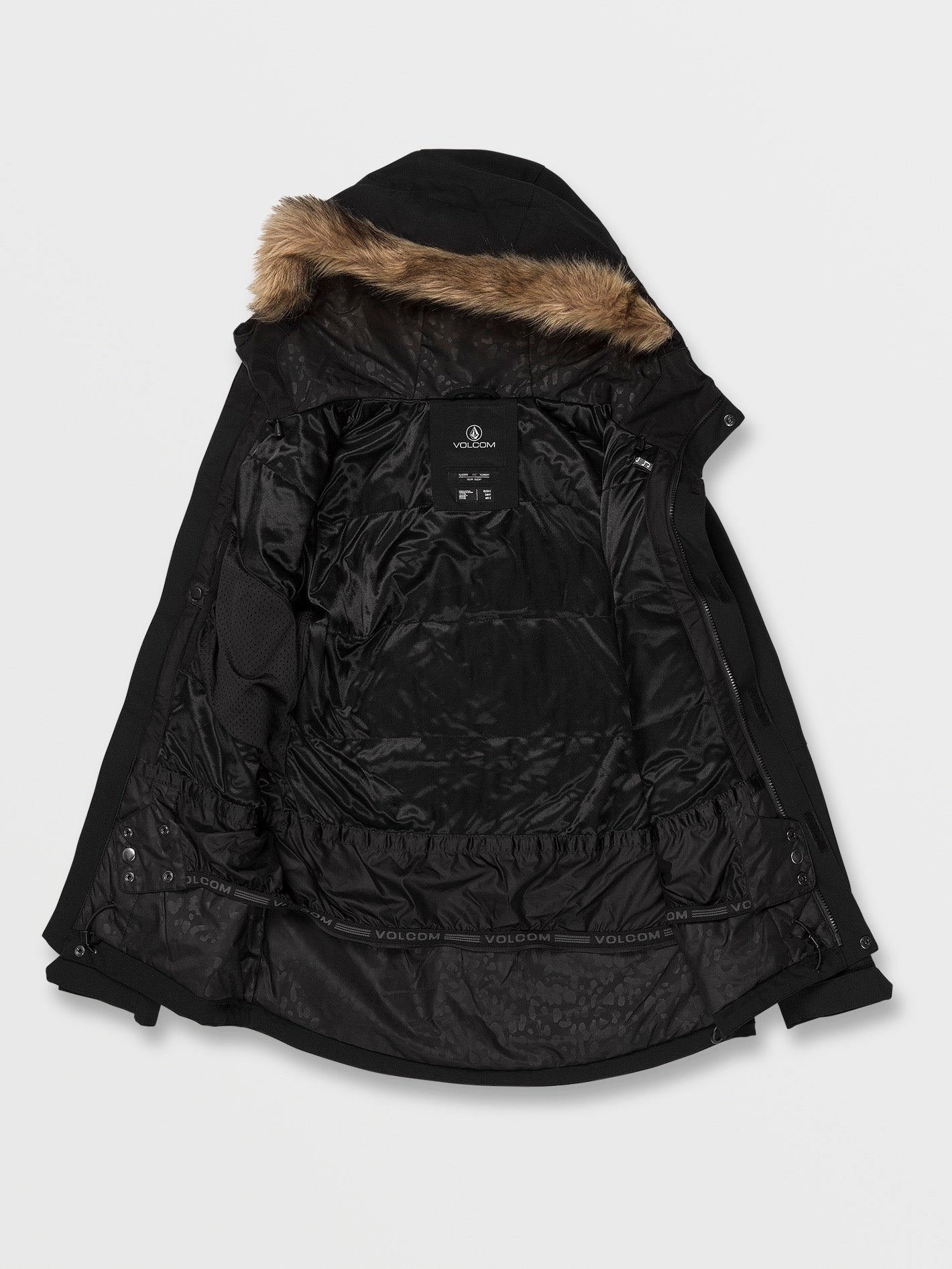 Womens Shadow Insulated Jacket - Black – Volcom Japan