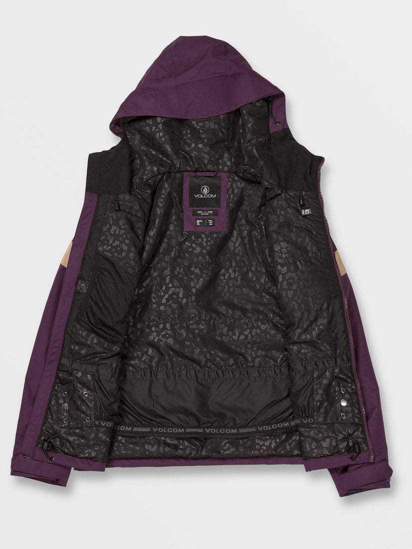 LINDY INS JACKET - BLACKBERRY (H0452411_BRY) [21]