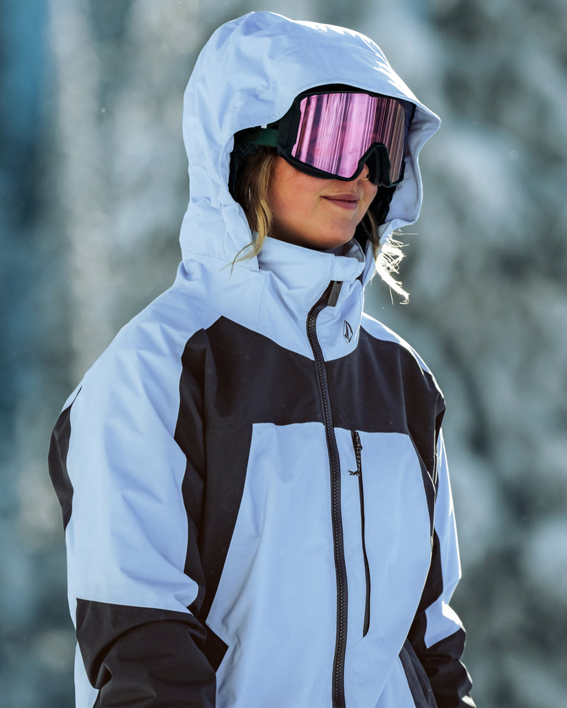 Womens 3D Stretch Gore Jacket - Crystal Blue