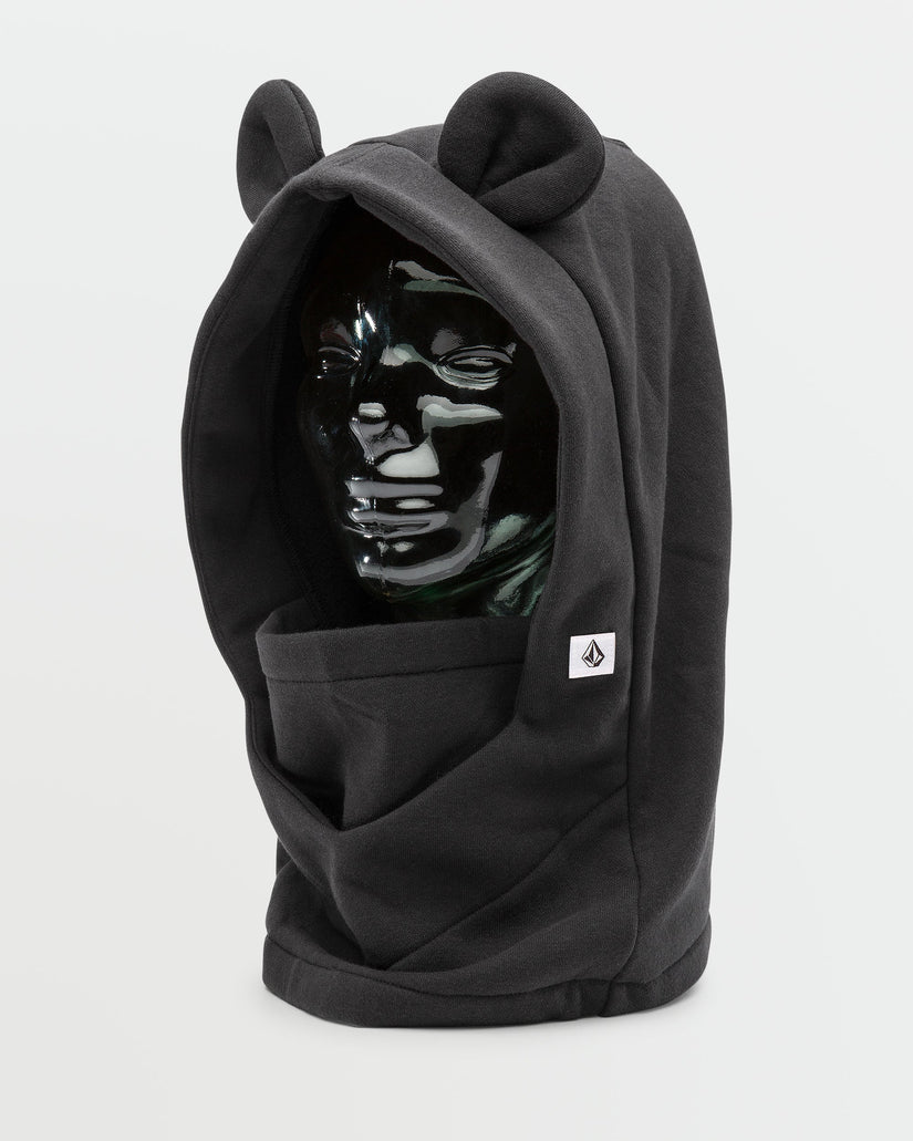 Kids Snow Creature Hood Thingy - Black