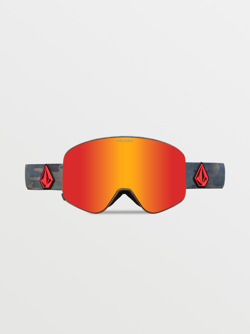 Odyssey Goggle - Cloudwash Camo / Red Chrome+BL / buckle