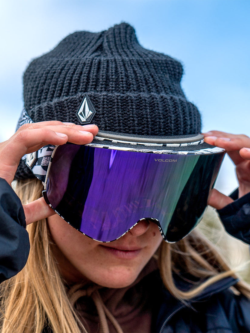 Odyssey Goggle - Op Art / Purple Chrome+BL / Buckle