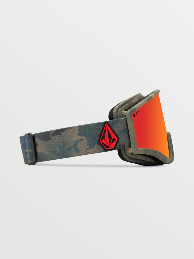 Yae Goggle - Cloudwash Camo / Red Chrome+BL