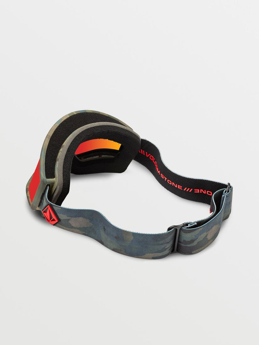 Yae Goggle - Cloudwash Camo / Red Chrome+BL