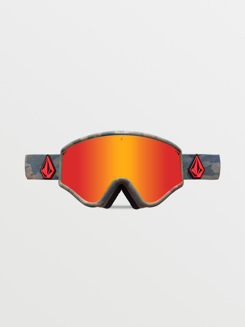 Yae Goggle - Cloudwash Camo / Red Chrome+BL