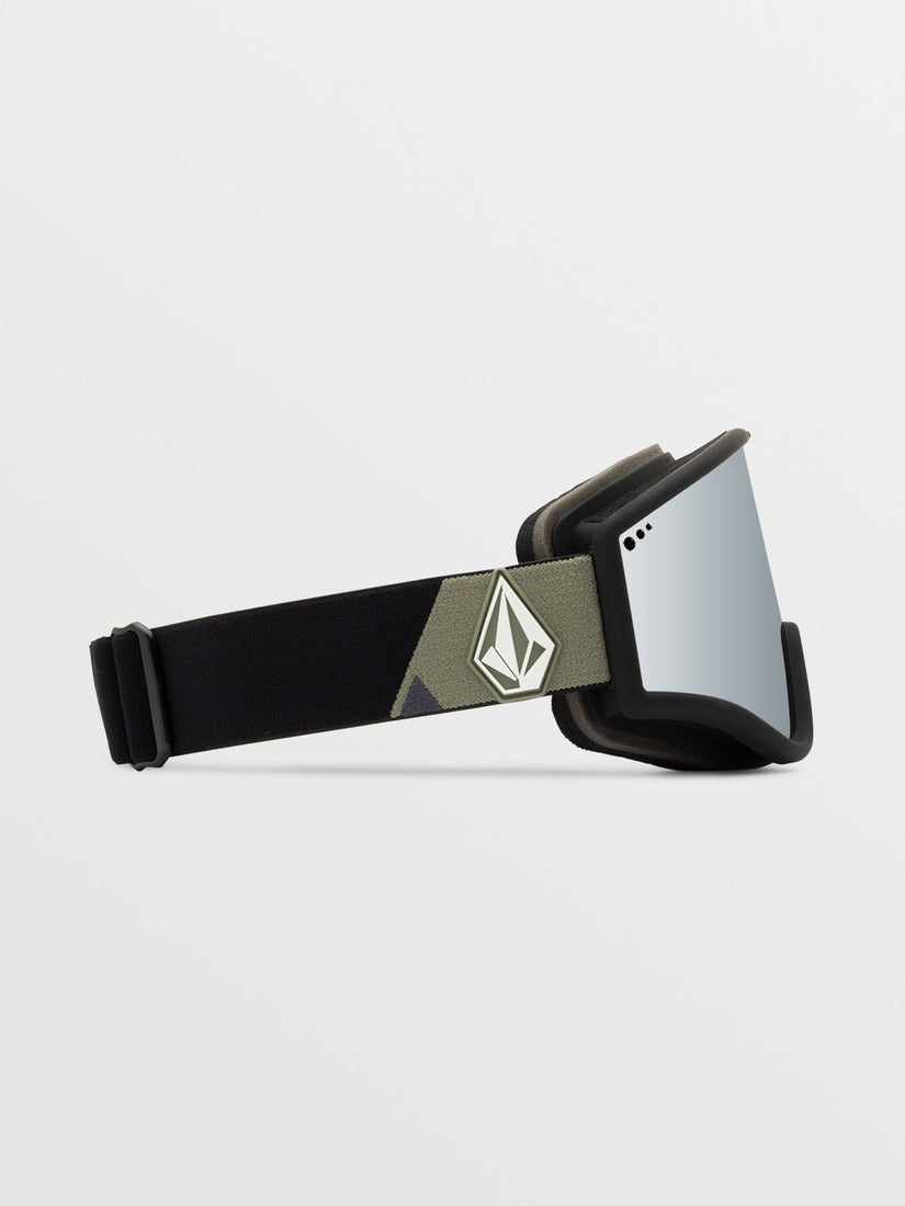 Yae Goggle - Lt Military/Black / Silver Chrome+BL