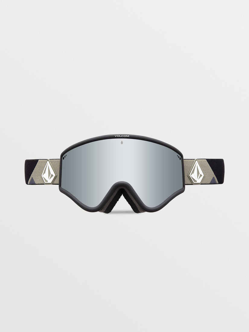 Yae Goggle - Lt Military/Black / Silver Chrome+BL