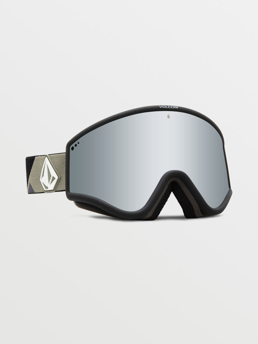 Yae Goggle - Lt Military/Black / Silver Chrome+BL