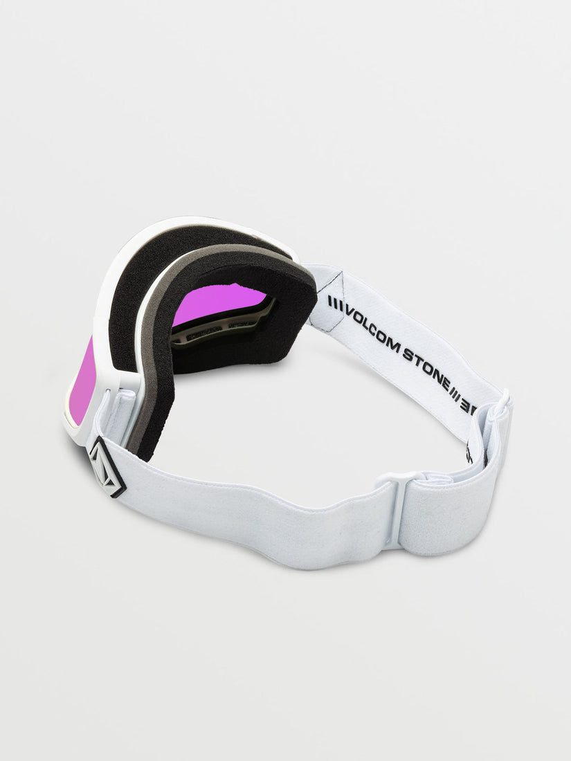 Attunga Goggle - Matte White / Pink Chrome+BL