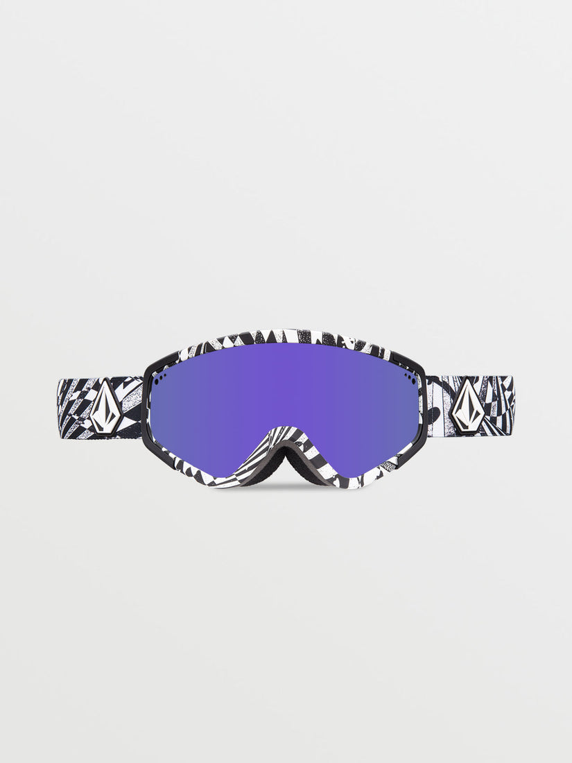 Attunga Goggle - Op Art / Purple Chrome+BL