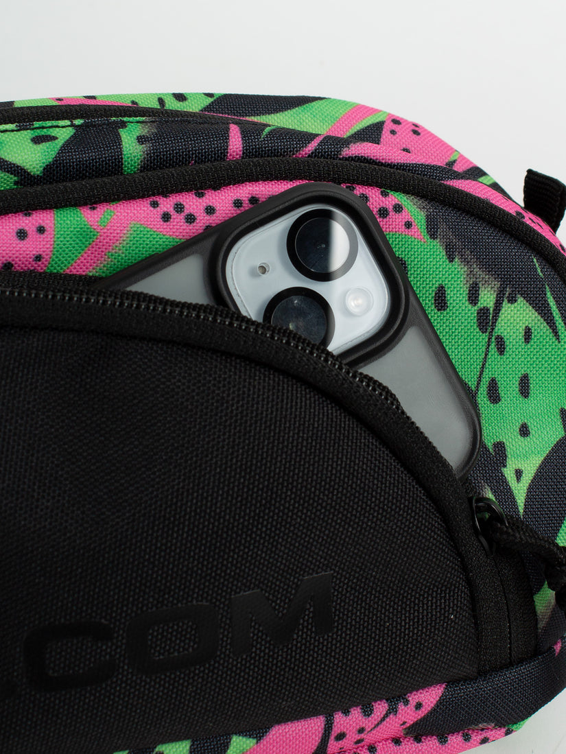 Waisted Pack - pink / lime