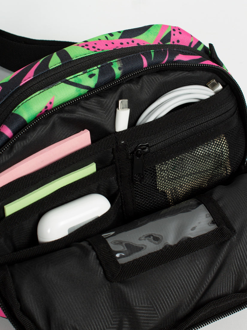 Waisted Pack - pink / lime