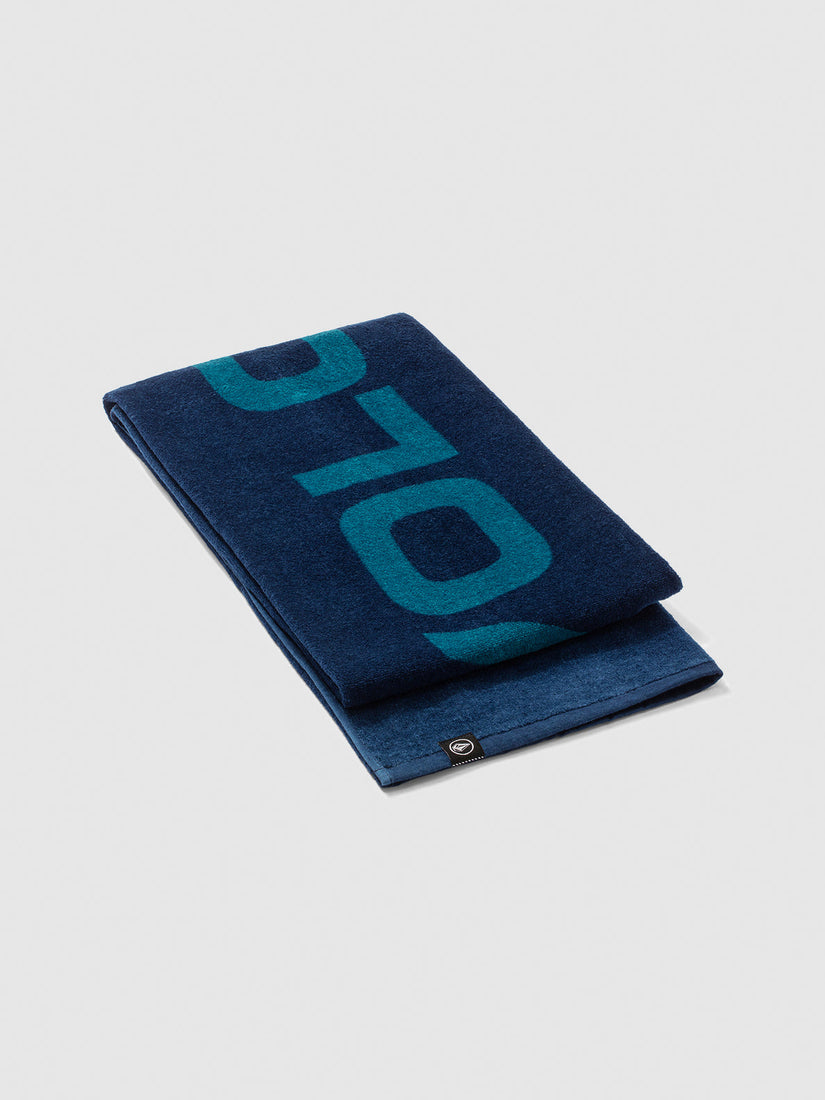 Wordmark Towel - Navy