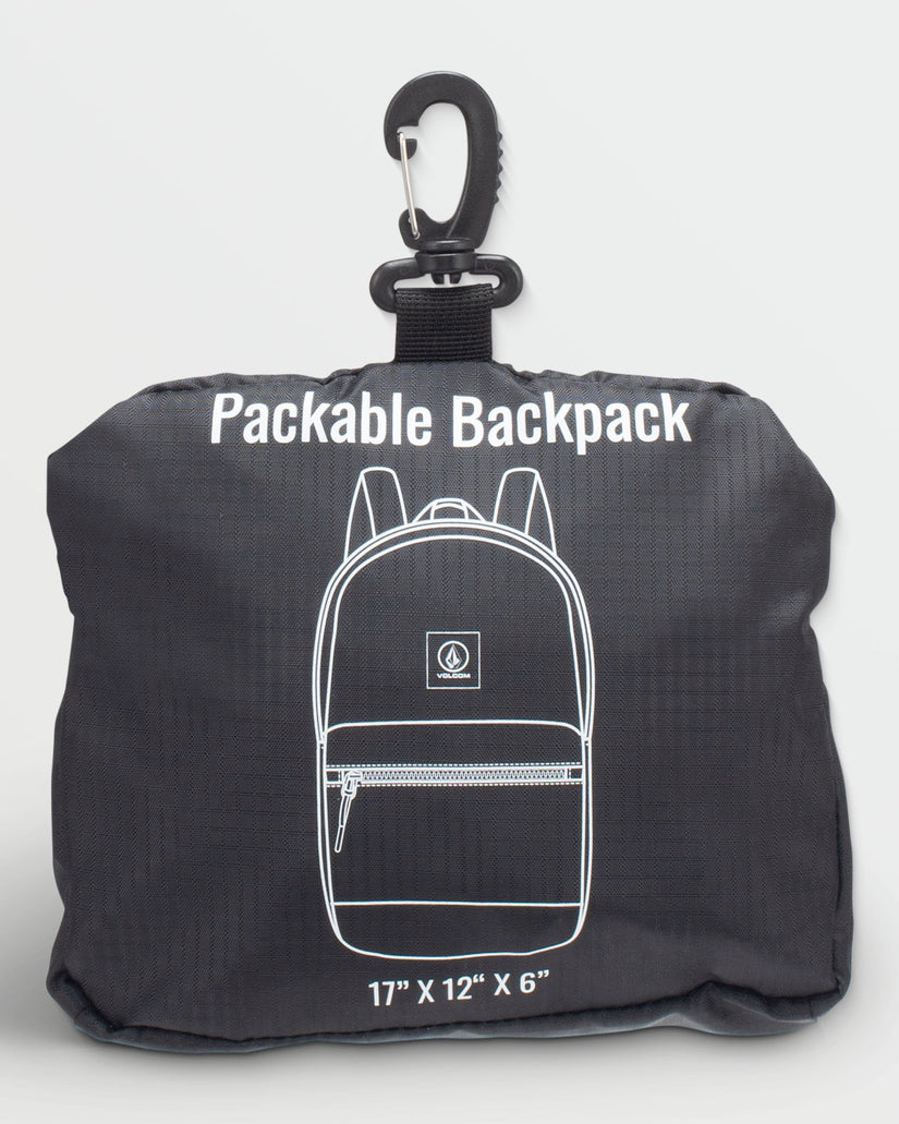 Bt Packable Backpack - Black