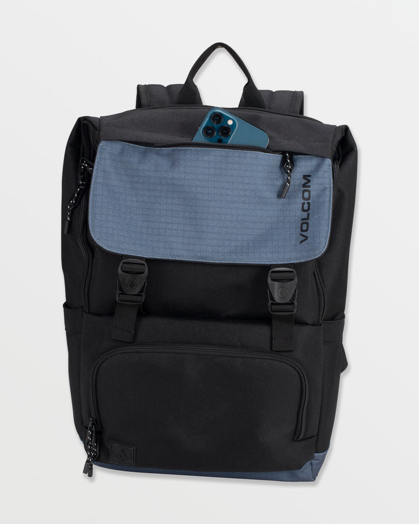 Charter Fold Over Backpack - Storm Blue