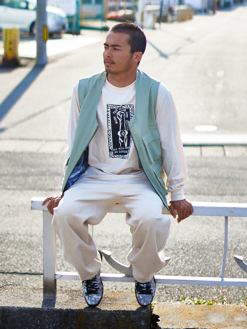 Tokyo True Nylon Vest - Seagrass Green