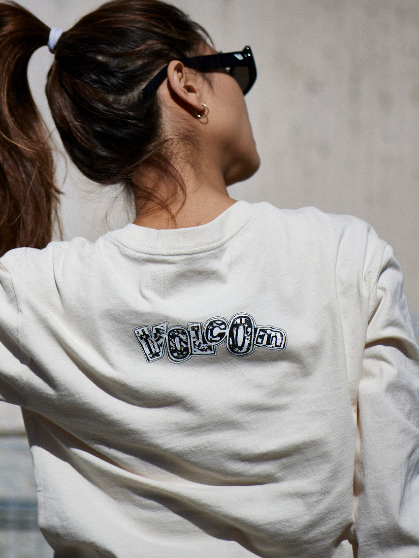 Tokyo True O Stone Long Sleeve Tee - Whitecap Grey