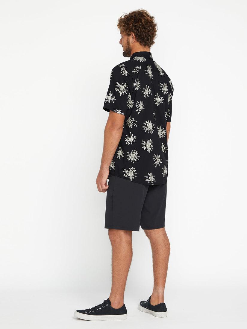 Lazy Dazey Short Sleeve Shirt - Black