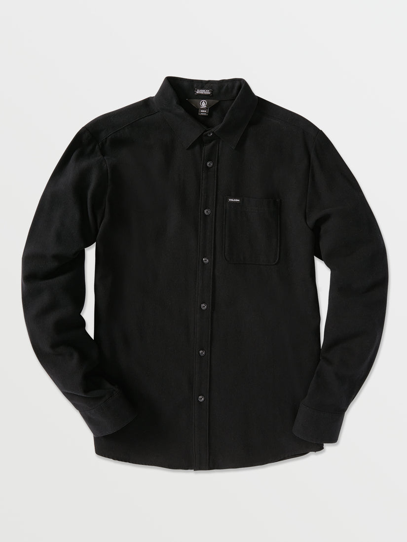 Caden Solid Ls Black (A0532204_BLK) [F]