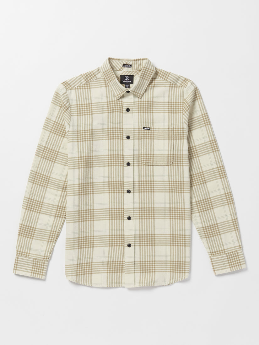 Caden Plaid Ls Dirty White (A0532303_DWH) [F]