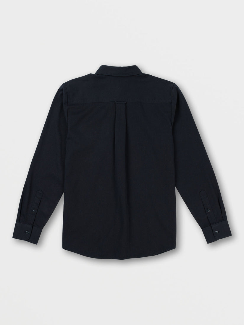 FRICKIN LONG SLEEVE WORK SHIRT - BLACK