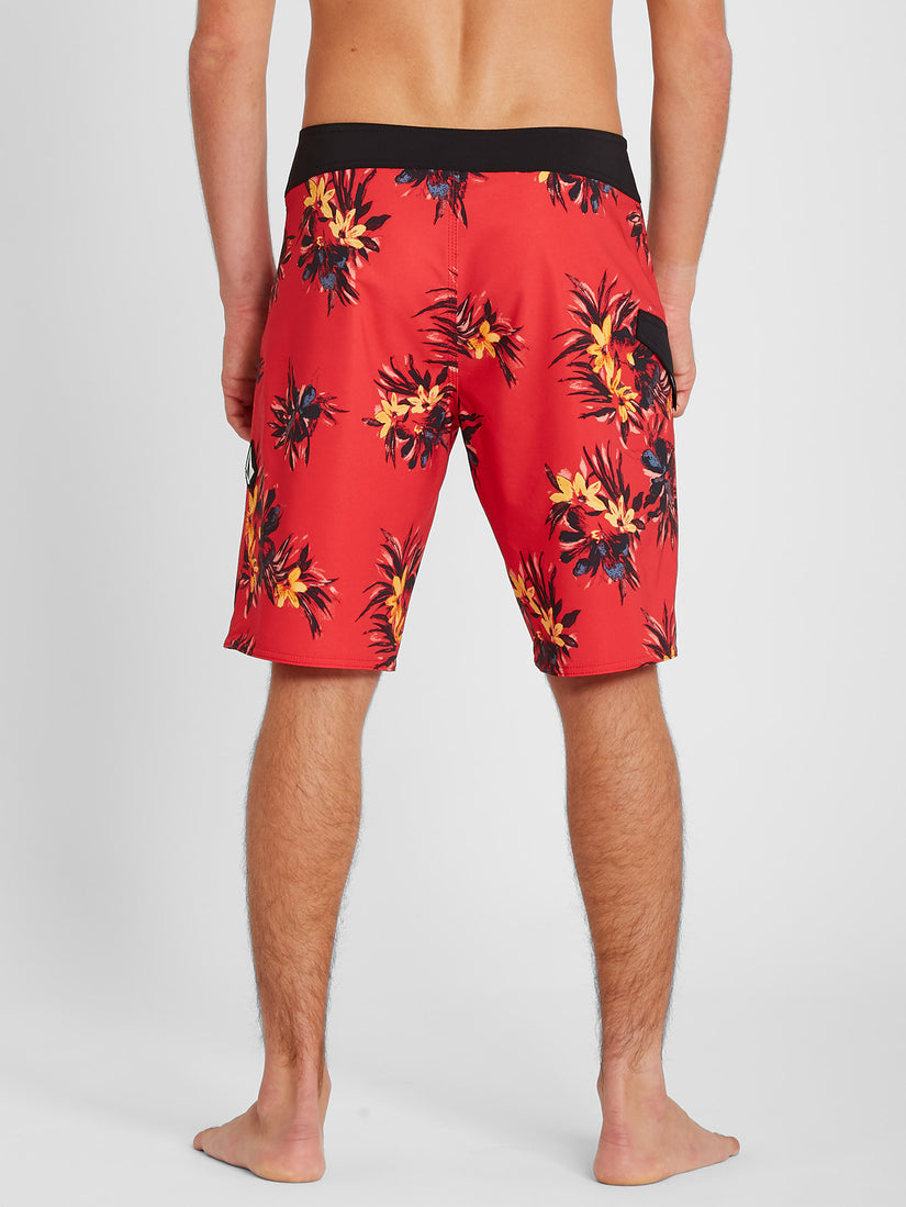 Mod Lido Print 20" Boardshort - Carmine Red (A0812101_CMR) [2]