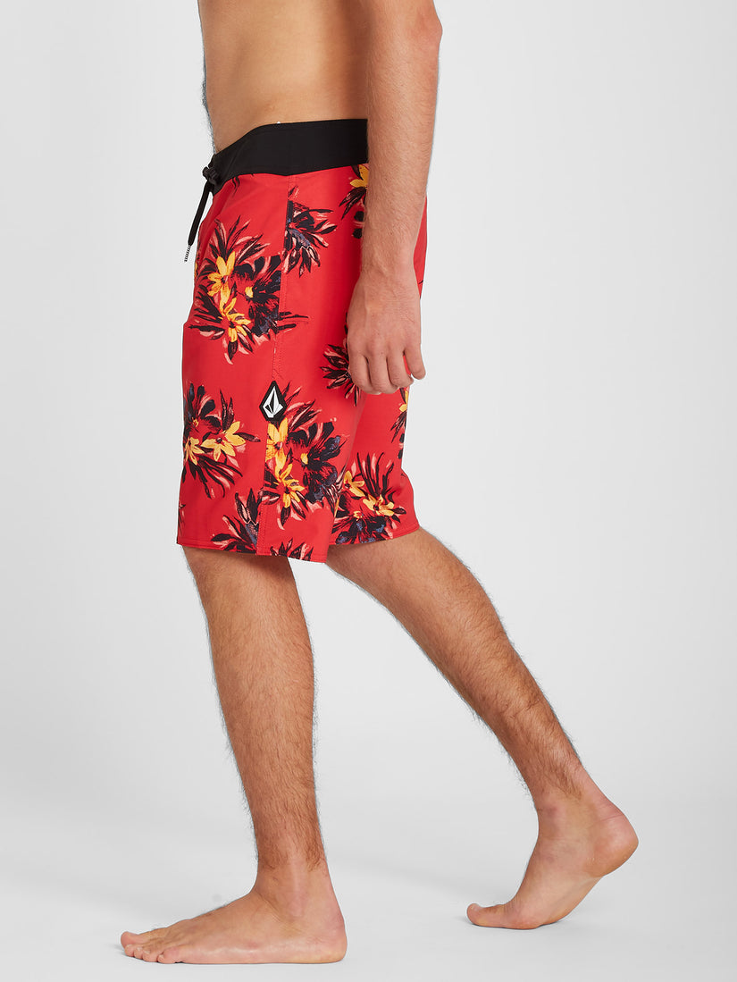 Mod Lido Print 20" Boardshort - Carmine Red (A0812101_CMR) [3]