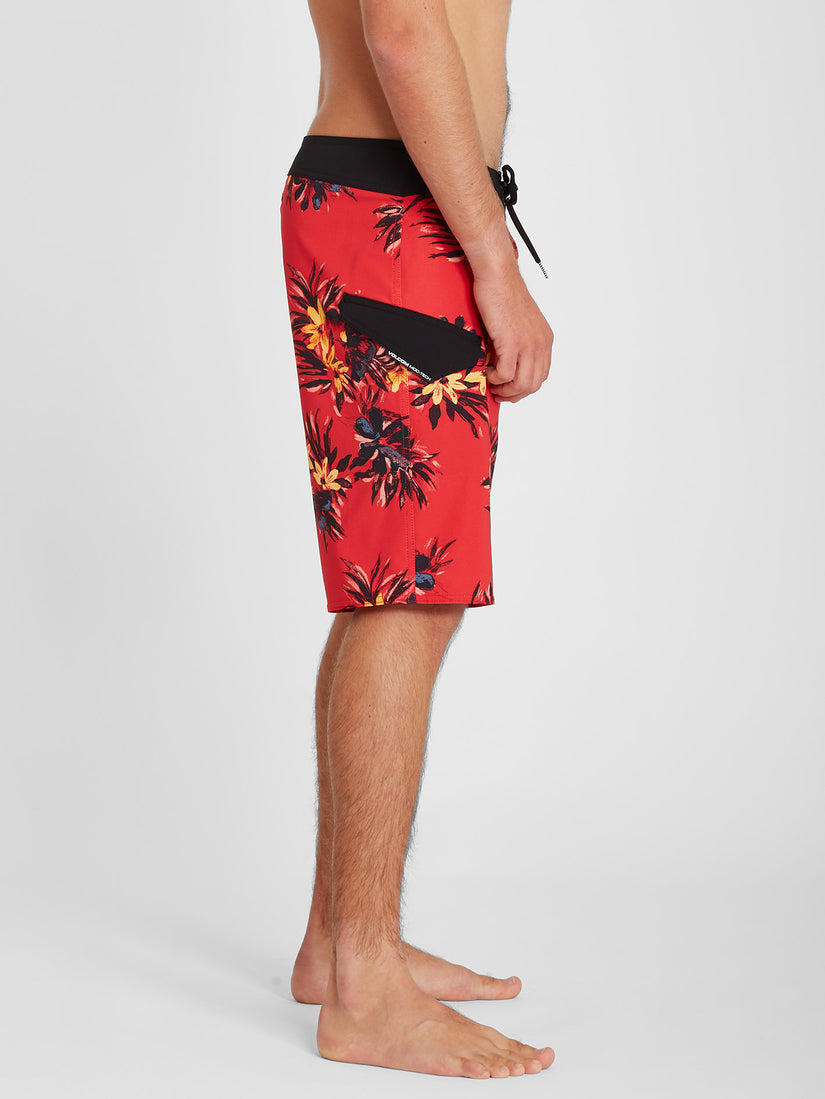 Mod Lido Print 20" Boardshort - Carmine Red (A0812101_CMR) [5]