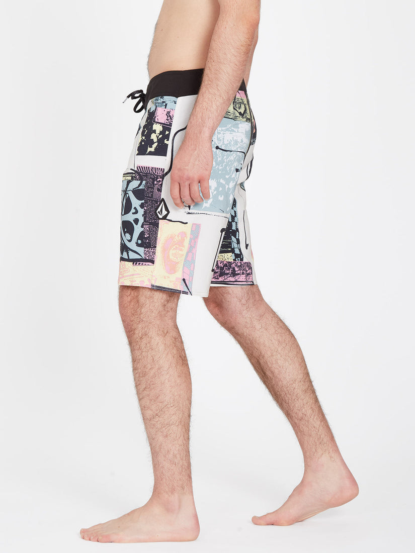 Volcom Entertainment Flyer Mod Trunks - Whitecap Grey