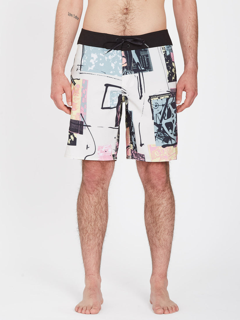 Volcom Entertainment Flyer Mod Trunks - Whitecap Grey