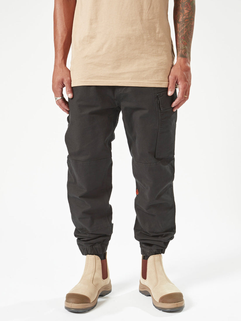 Volcom Workwear Caliper Cuffed Pants - Black