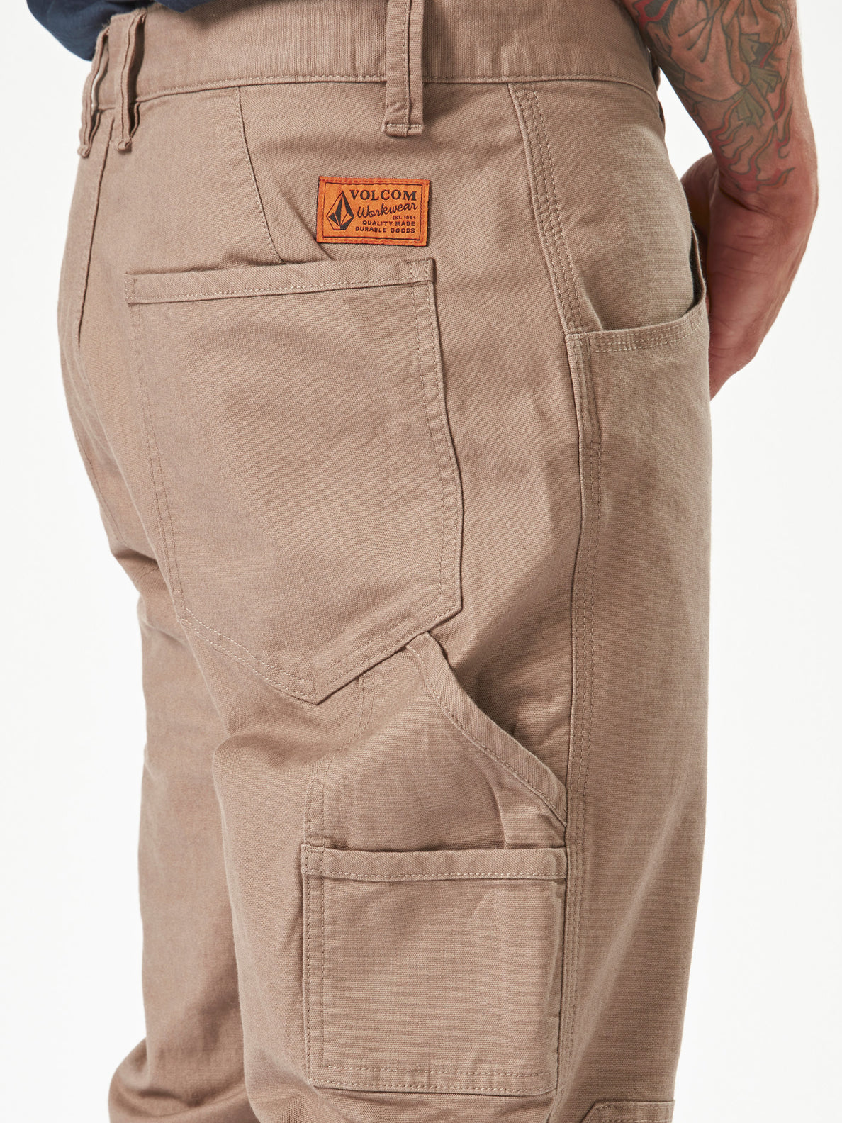 Volcom Workwear Caliper Cuffed Pants - Brindle – Volcom Japan