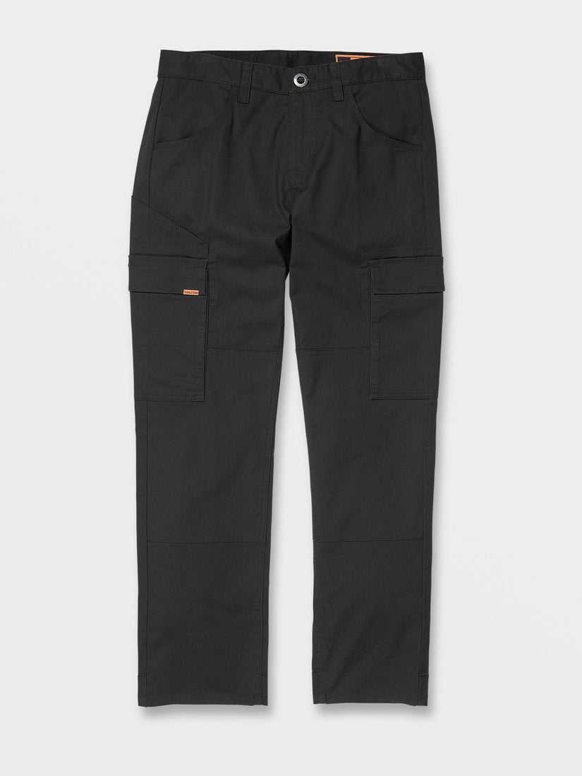 VOLCOM WORKWEAR CALIPER LIGHT WORK PANTS - BLACK