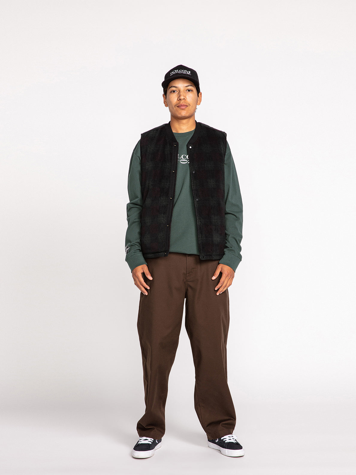 SKATE VITALS CJ COLLINS PANTS - DARK BROWN – Volcom Japan