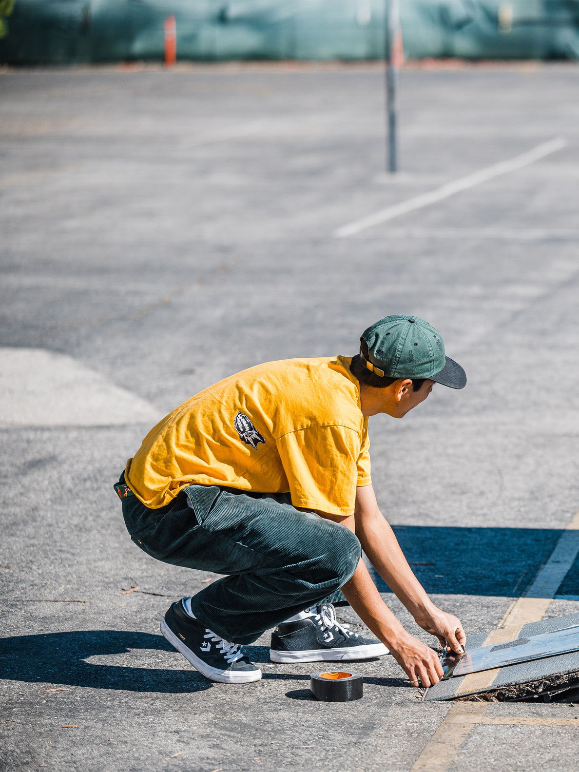 LOUIE LOPEZ TAPERED CORDUROY PANTS - CEDAR GREEN – Volcom Japan