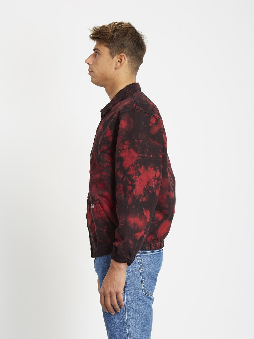 Strange Times Jacket - DEEP RED