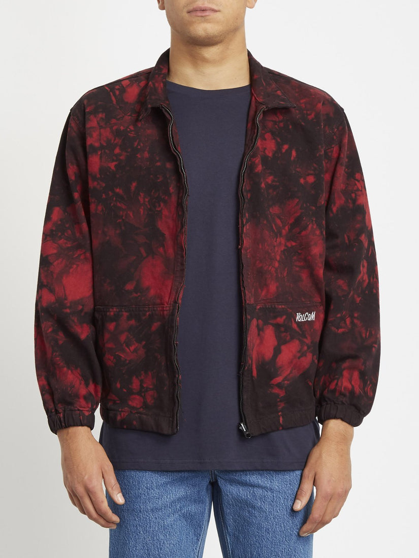 Strange Times Jacket - DEEP RED