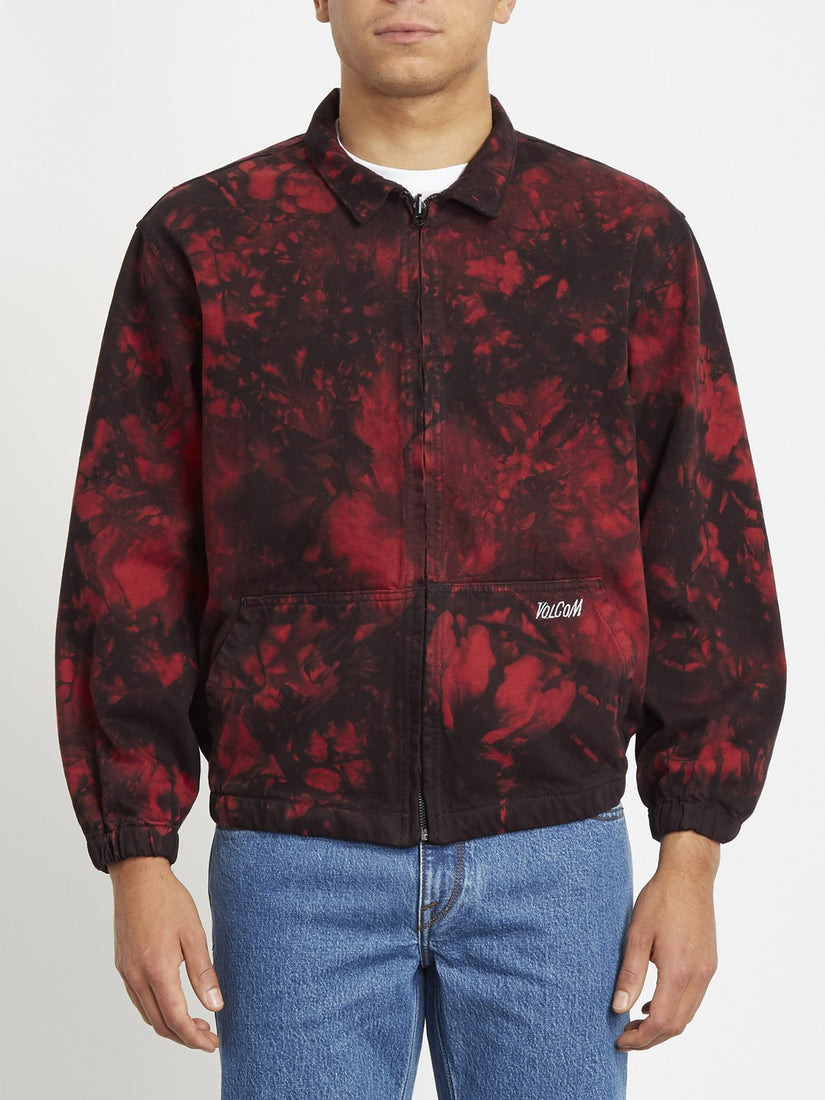 Strange Times Jacket - DEEP RED