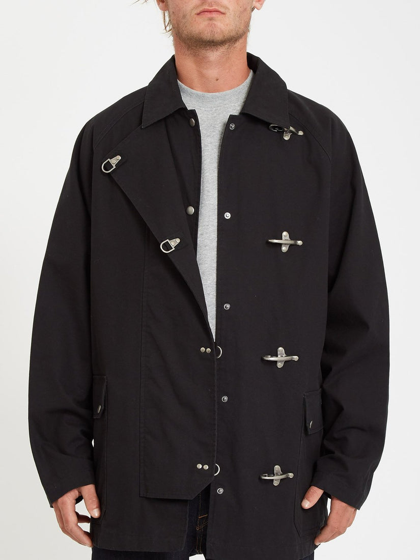 CONFUZZION JACKET - BLACK