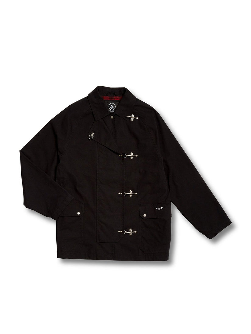 CONFUZZION JACKET - BLACK