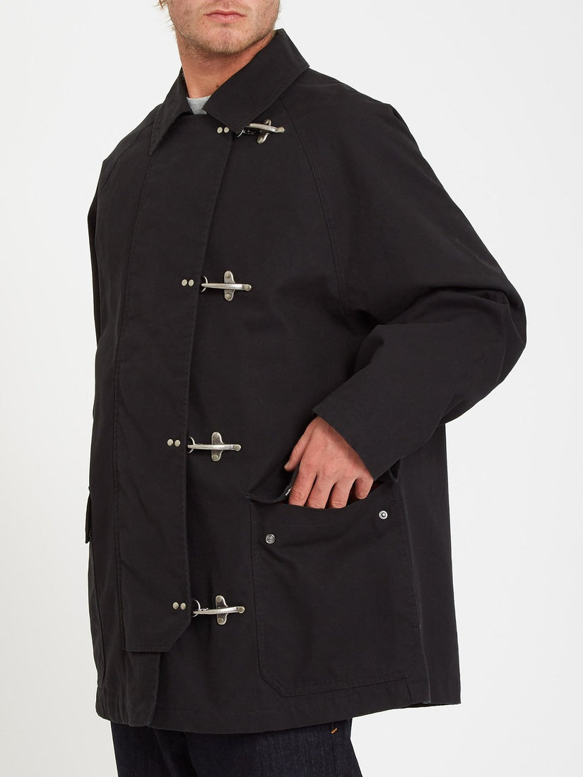 CONFUZZION JACKET - BLACK