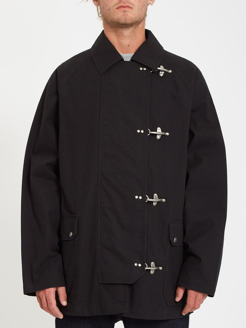 CONFUZZION JACKET - BLACK