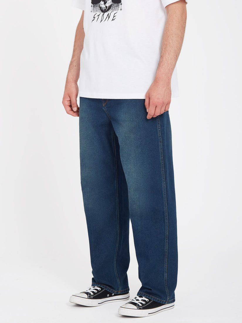 Nailer Loose Tapered Fit Jeans - Matured Blue