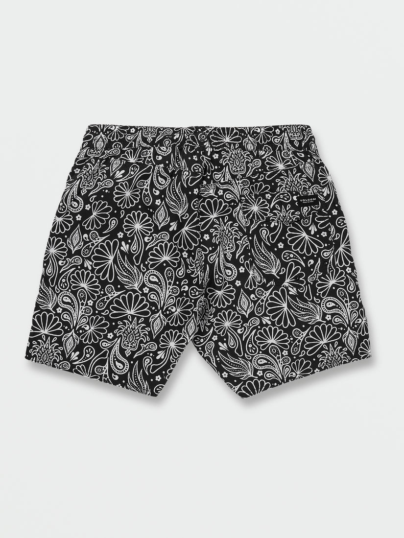 Center Print Trunks - Black