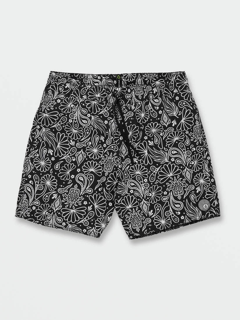 Center Print Trunks - Black