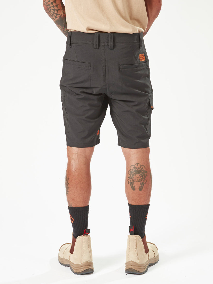 Volcom Workwear Slab Hybrid Shorts - Black