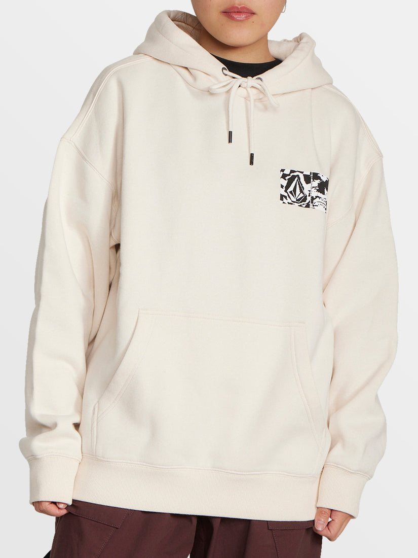 TOKYO TRUE PULLOVER HOODIE - WHITECAP GREY