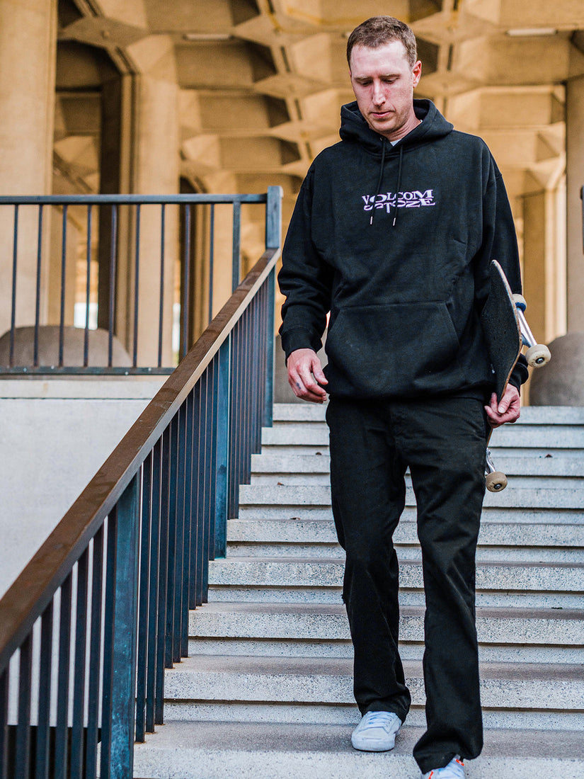 SKATE VITALS PULLOVER HOODIE - BLACK